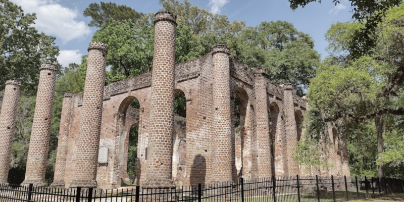 Old Sheldon Church Ruins